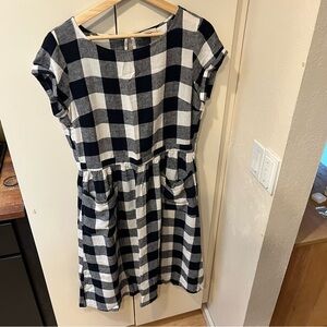 Loft Gingham Dress